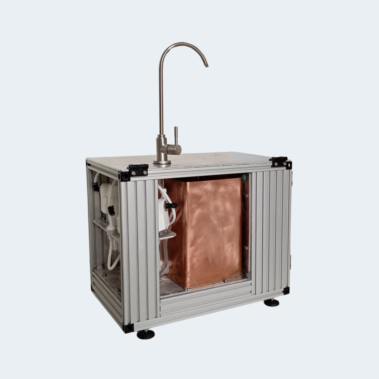 Information-Electrochemical AquaSynthesizer TITANIA (Copper Vessel)